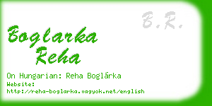 boglarka reha business card